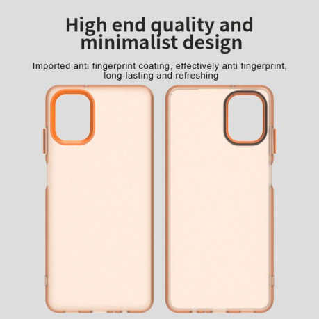 Протиударний чохол Candy Series для Samsung Galaxy F06 5G/M06 5G - помаранчевий