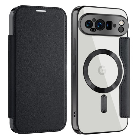 Чохол-книжка Shield MagSafe RFID Anti-theft Leather для Google Pixel 9 Pro XL - чорний