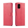 Чехол книжка LC.IMEEKE Calf Texture на Samsung Galaxy A03s - красный