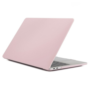 Матований пластиковий чохол-кейс Escase на MacBook Pro 14.2 inch A2442 2021 / 2023 — рожевий