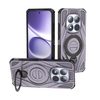 Чехол Star Ring Metallic Pivot Bracket с кольцом-держателем для Redmi Note 15 Pro 5G Global  — фиолетовый