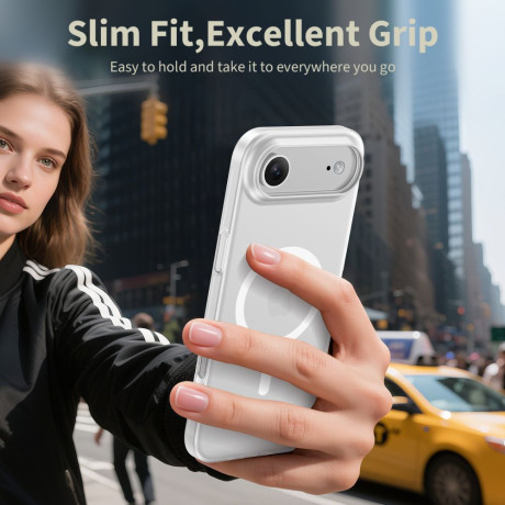 Чохол Tech-Protect MagFlex MagSafe на iPhone Air - Clear Matte