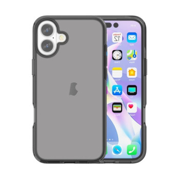 Противоударный чехол Terminator Style для iPhone 16 Plus - серый