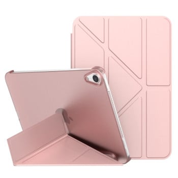 Чохол-книга Matte Translucent Deformation для iPad mini 7/ mini 6 - рожеве золото