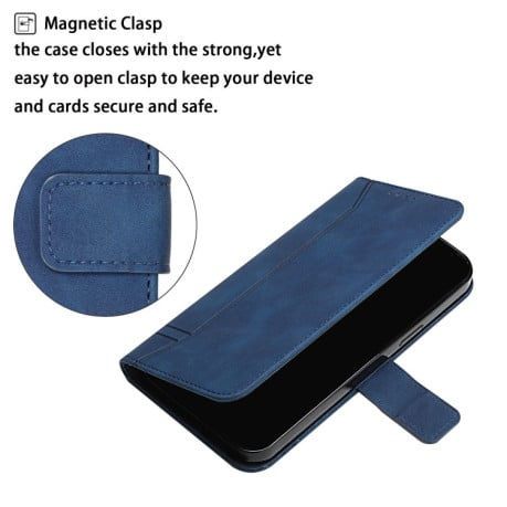 Чехол-книжка Retro Skin Feel Amile для Samsung Galaxy A13 4G - синий