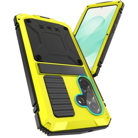 Противоударный чехол R-JUST Life Waterproof на Samsung Galaxy S26+ 5G — жёлтый