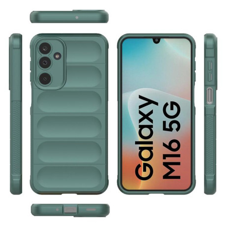 Силіконовий чохол Magic Flannel для Samsung Galaxy M16 5G - зелений