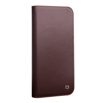 Шкіряний чохол QIALINO Wallet Case для iPhone 12 Pro Max - Brown