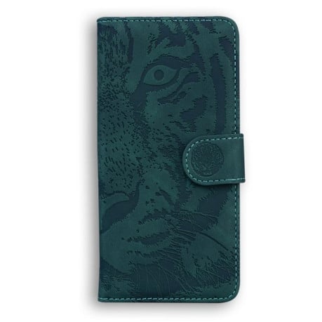 Чохол-книжка Tiger Embossing для Xiaomi Redmi Note 14 4G 164.84mm - зелений