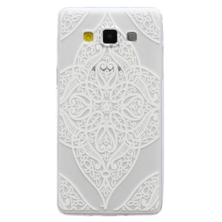 TPU Чехол Translucent Flower для Samsung Galaxy A5