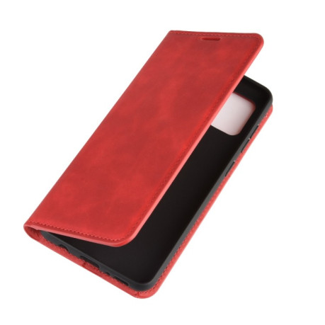 Чохол-книга Retro Skin Feel Business Magnetic Samsung Galaxy A31 - червоний