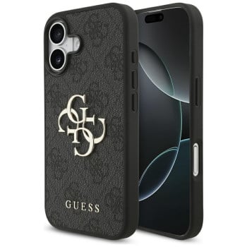 Оригінальний чохол Guess 4G Big Logo на iPhone 17 - Black