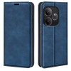 Чохол-книжка Retro Skin Feel Business Magnetic на Realme GT 6 5G - синій
