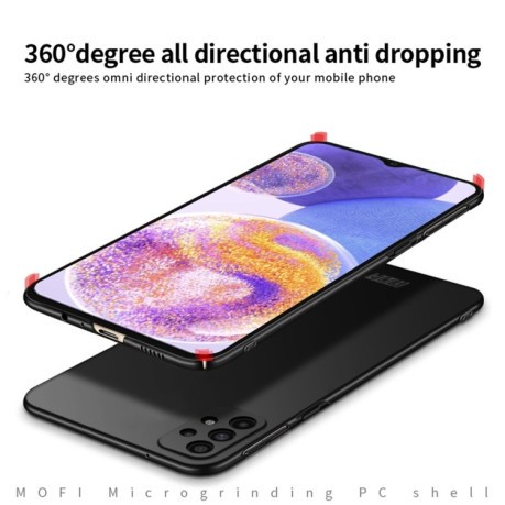 Ультратонкий чехол MOFI Frosted на Samsung Galaxy A23 4G - красный
