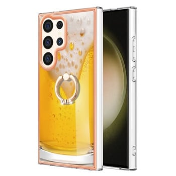 Протиударний чохол Electroplating IMD для Samsung Galaxy S24 Ultra 5G - Beer
