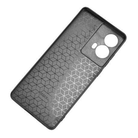 Ударозахисний чохол Sewing Cow Pattern для Motorola G85 5G/S50 Neo 5G - помаранчевий