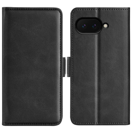 Чохол-книжка Dual-side Magnetic Buckle для Google Pixel 9a - чорний
