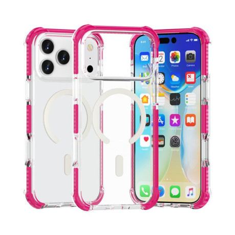 Протиударний чохол Acrylic Magsafe для iPhone 17 Pro Max - рожевий