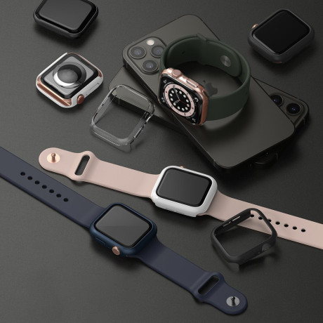 Противоударные накладки Ringke Slim 2x set для Apple Watch 6 / 5 / 4 / SE (44mm) - прозрачные