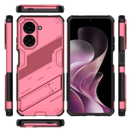 Противоударний чехол Punk Armor для Xiaomi Redmi A5 4G 171.1mm / Poco C71 5G - світло-червоний