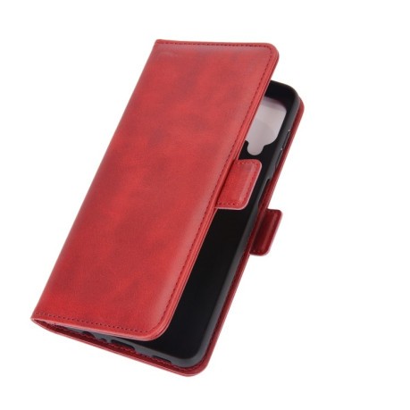 Чохол-книжка Dual-side Magnetic Buckle для Samsung Galaxy A12/M12 - червоний