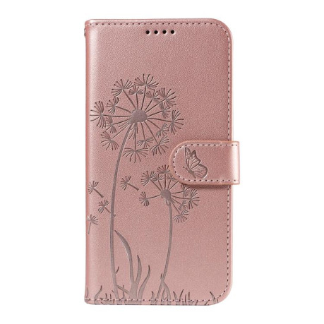 Чохол-книжка Dandelion Embossed Pattern Flip Leather для OnePlus 13R 5G Global - золото