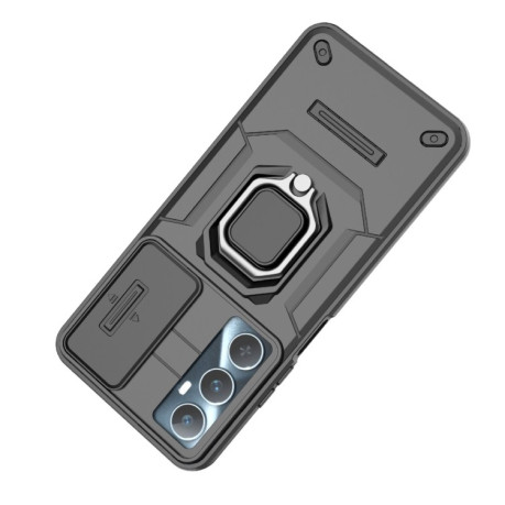 Протиударний чохол Sliding Camshield для Realme C65 4G Global - зелений