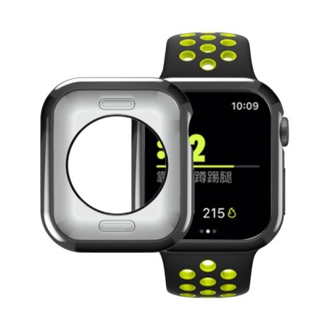 Противоударная накладка Round Hole для Apple Watch Series 5 / 4 44mm - черная