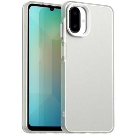 Противоударный чехол Candy Series для Samsung Galaxy A07 4G - белый