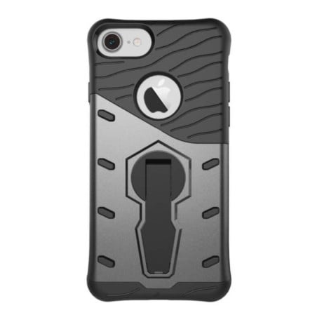 Противоударный чехол 360 Degree Spin Tough Armor на  iPhone 8/ 7 (Серый)
