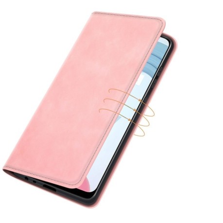 Чохол-книжка Retro-skin Business Magnetic для Realme C21Y/C25Y - рожевий