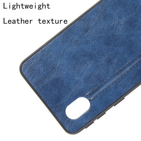 Ударозащитный чехол Sewing Cow Pattern на Samsung Galaxy A01 Core / M01 Core - синий