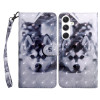 Чехол-книжка 3D Painting для Samsung Galaxy S24 5G - Husky