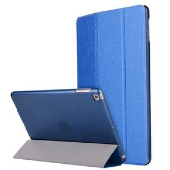 Чехол-книжка Silk Texture на iPad 9/8/7 10.2 (2019/2020/2021) -синий