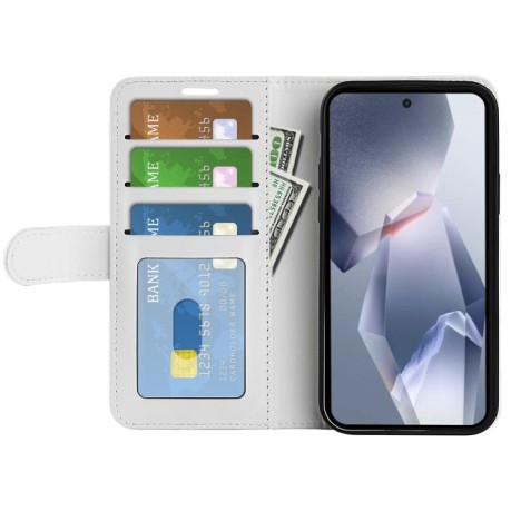 Чохол-книжка R64 Horizontal Flip Leather для OnePlus 13R/Ace 5/Ace 5 Pro - білий