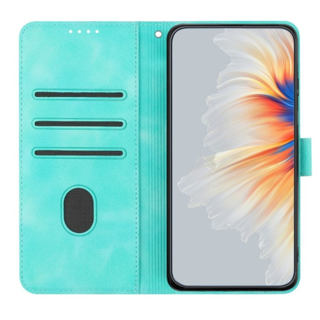 Чехол-книжка Skin Feel Heart Amile для Realme C53/C51 - голубой