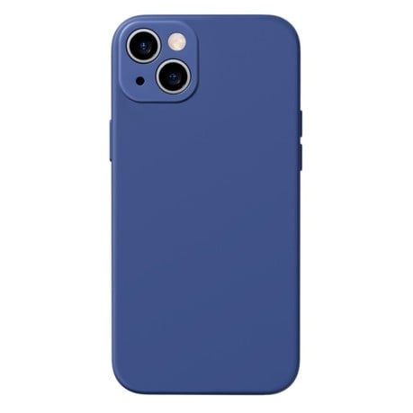 Силиконовый чехол Benks Silicone Case (with MagSafe Support) для для iPhone 14/13 - синий