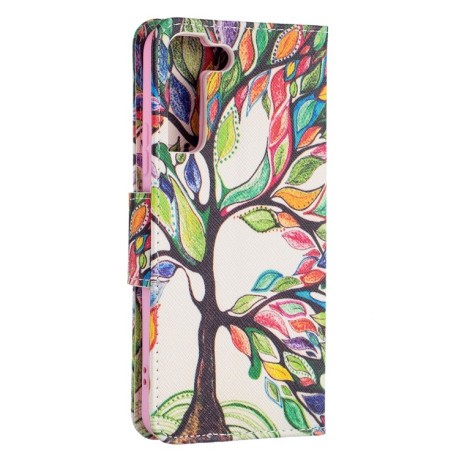 Чохол-книжка Colored Drawing Pattern Samsung Galaxy S22 Plus 5G - Tree Life