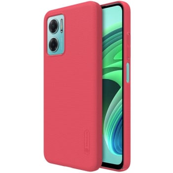 Чехол NILLKIN Frosted Shield усиленный матовый на Xiaomi Redmi Note 11E/Redme 10 5G - красный