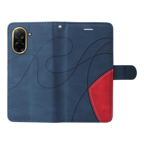 Чохол-книжка Dual-color Splicing Flip Leather для Xiaomi Redmi A5 4G 173.3mm - синій