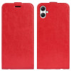 Флип-чехол R64 Texture Single на Samsung Galaxy A05 - красный