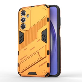 Протиударний чохол Punk Armor з підставкою на Samsung Galaxy M35 5G - помаранчевий