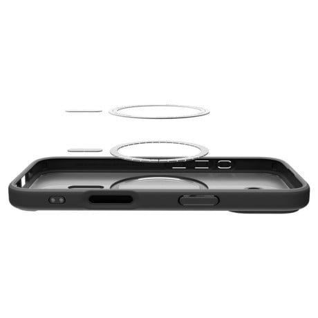 Оригинальный чехол Spigen Ultra Hybrid с MagSafe на iPhone 17 - Black