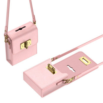 Протиударний чохол GKK Plain Weave Mini Backpack Slim для Samsung Galaxy Flip 5 - рожевий