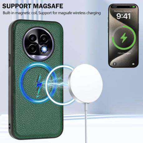 Чохол CX01 Detachable Magsafe Magnetic Card Bag для Realme 13 Pro / 13 Pro+ - Green