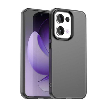 Чехол Candy Series гибрид с усиленными бортиками на OPPO Reno13 5G Global - черный