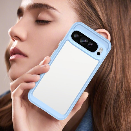 Протиударний чохол Colorful Acrylic Series для Google Pixel 9 Pro XL - синій