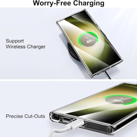 Ультратонкий чехол Transparent Frosted MagSafe для Samsung Galaxy S25 Ultra 5G