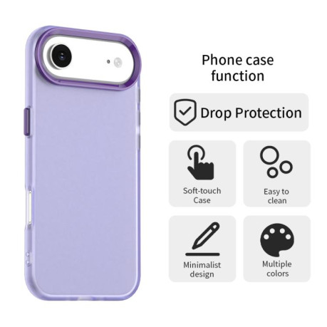 Противоударный чехол Candy Series для iPhone Air - фиолетовый