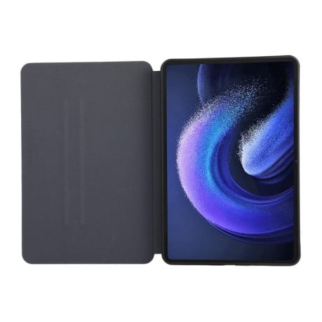 Чехол-книжка TPU Flip Tablet Protective Leather для Xiaomi Pad 6 - коричневый